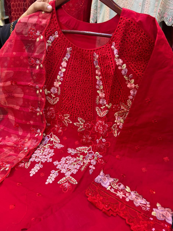 Classic Embroidery Statement Dress